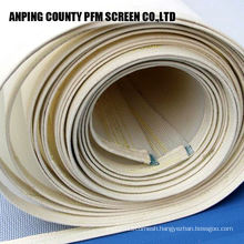 0.5mm Thread Diameter 100% Polyester Linear Fabric Mesh Screen Belt